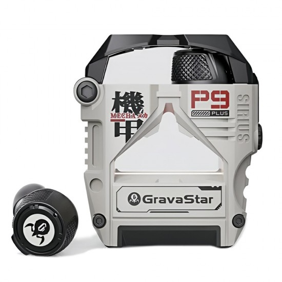 GravaStar Sirius P9 Plus ANC TWS Earbuds - White GravaStar Sirius P9 Plus ANC TWS Earbuds - White